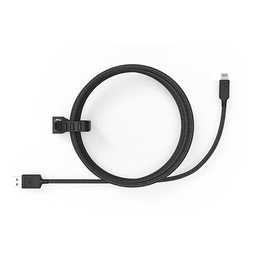 Cable Lightning MFi a USB-A Dusted 1,2 Metros Negro