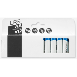 PILAS ALCALINAS LR06 AA 1,5V X12