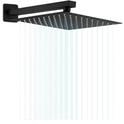 Brazo De Ducha 40cm Negro Notte