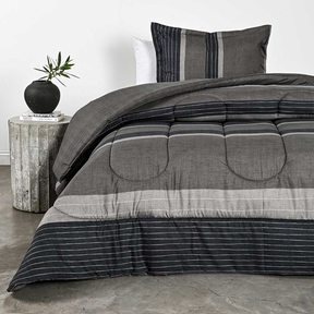 Plumón Estampado Elements & Co 1,5 Plazas Smooth
