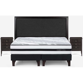 Cama Europea King Div Driven + Set Maderas Nolita