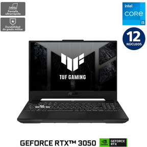 Notebook Gamer Asus TUF Gaming F15 FX507ZC4-HN056W Core i5 8GB 512GB SSD 15,6"