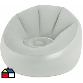 Sillón inflable luz led 102x97x71 cm