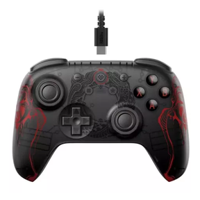 Controlador con cable 8BitDo Ultimate 2C, controlador de joystick negro