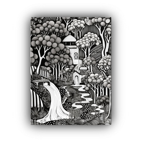 Pinturas Decorativas De Movimiento Rectangular G 40X50 Cm...