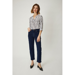 Jeans Recto Confort Azul Ma Griffe 11302224050104...