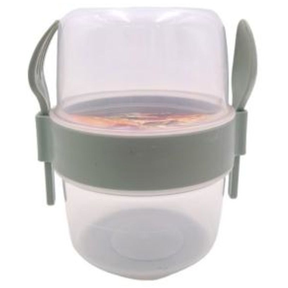Envase Contenedor De Cereal Verde Agua 800 Ml Titiz...