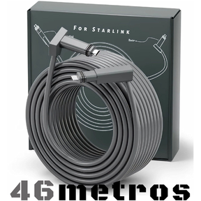Cable Starlink 46 Metros - Resistente Alta Velocidad...