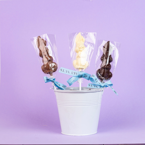 Pack 6 Conejos De Pascua De Chocolate Rabbit Pop Easter...