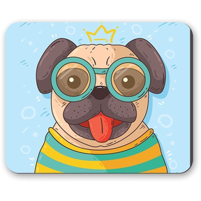 Mouse Pad Anhiz M100V2 Pug Lentes...