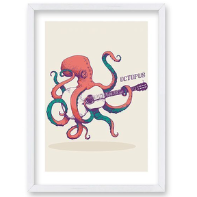 Cuadro 50X35 Cm Ilustración Pulpop...
