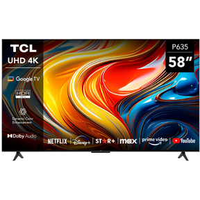 LED Smart TV 58" 4K UHD 58P635 Google TV Passion Line