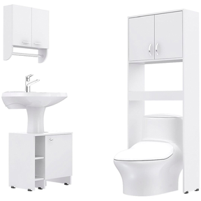 Combos Baño Big Bath Botiquín Mural + Optimizador Lavamanos 47...