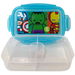 Taper Hermético Rectangular 700 Ml Diseño Marvel Avengers...